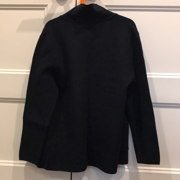 Zara Kids Boys Dark Navy Blue Jacket with Pockets and Buttons - Picture 2 of 4